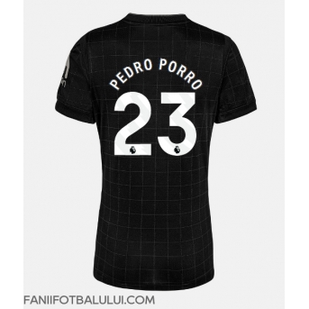 Tottenham Hotspur Pedro Porro #23 Tricou Fotbal Replică 2025-26 Femei Deplasare
